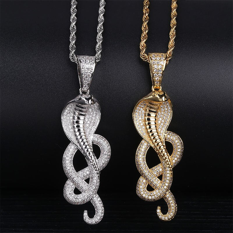 snake pendant necklace