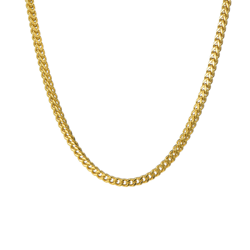 3mm Franco Chain-Gold
