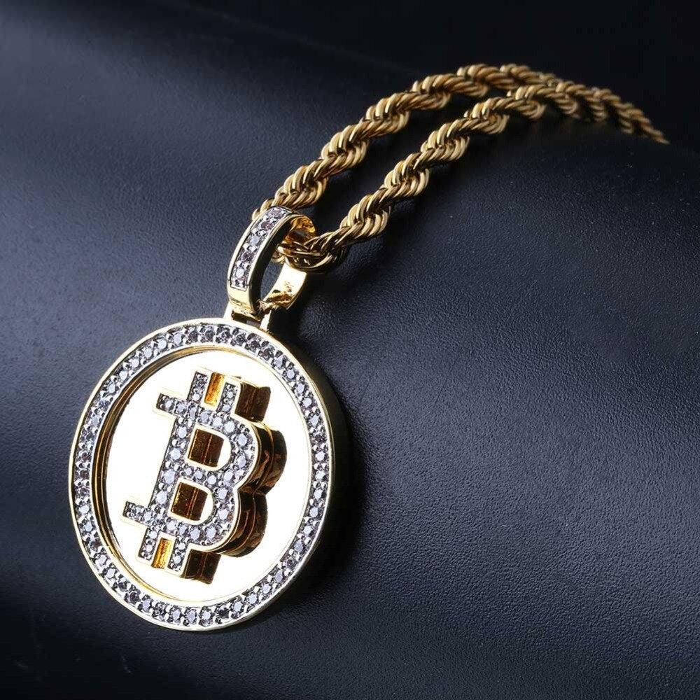 Bitcoin Pendant Necklaces